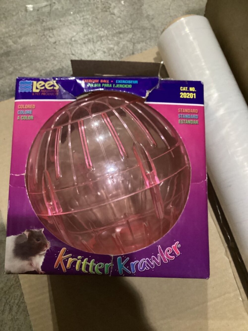 Lee's Kritter Krawler Standard Exercise Ball, 7-Inch, Colored